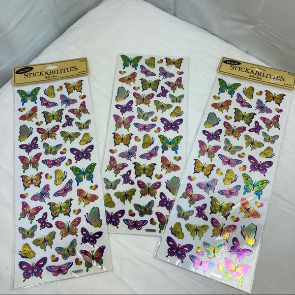 Butterfly Stickers | Scrapbook Stickers | Over 400 Stickers | Wedding Stickers - Picture 3 of 16